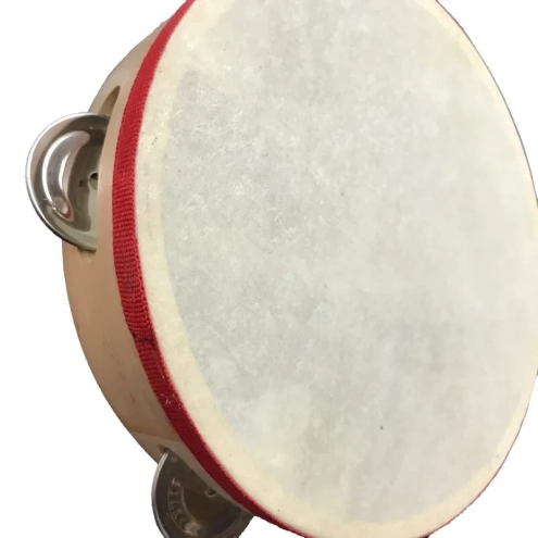 Tamburello in ecopelle 12 cm
