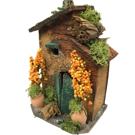 Casa napoletana in sughero 12 cm 2