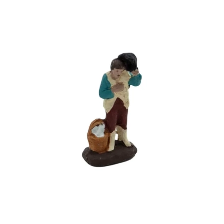 Contadino in terracotta 2 cm