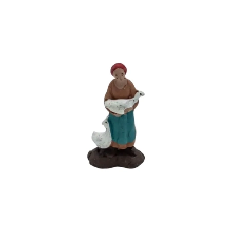 Contadina in terracotta 2 cm