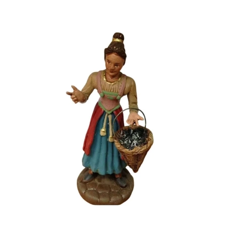 Pescivendola in terracotta 12 cm