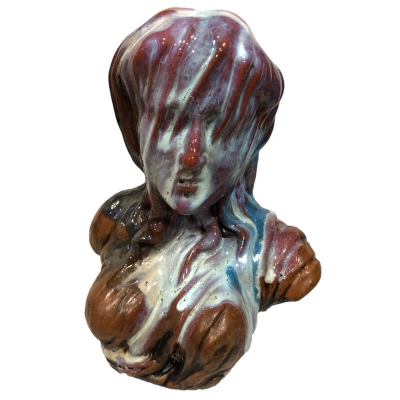 Bella Mbriana busto stilizzato in ceramica 10 cm