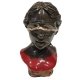 De Bendata busto stilizzata in ceramica 16 cm