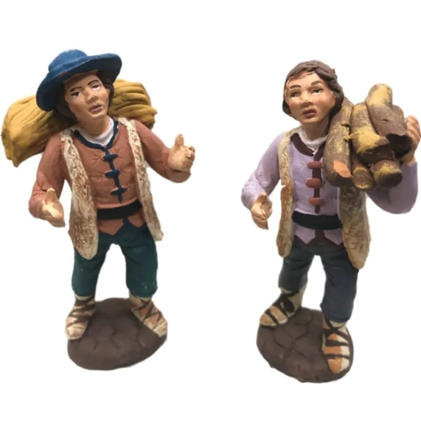 Boscaioli in terracotta 10 cm