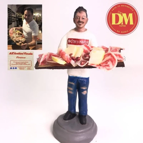 Statuina con il tuo volto alto 20 cm