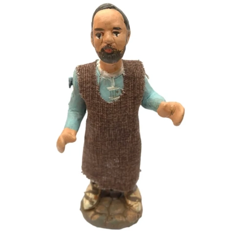 Uomo 10 cm con braccio  e busto in movimento