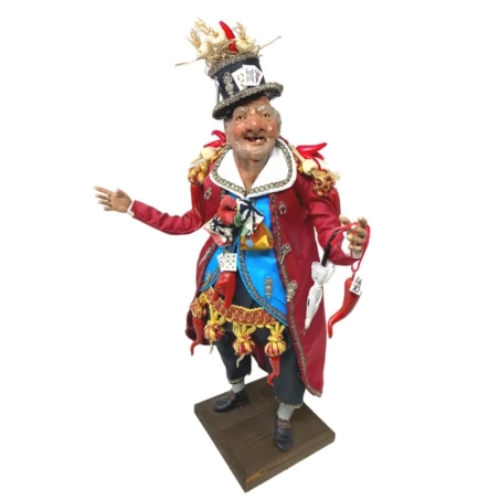 Gobbo scio scio con occhi in vetro 40 cm