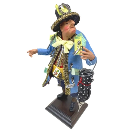 Gobbo scio scio vestito colorato 23 cm