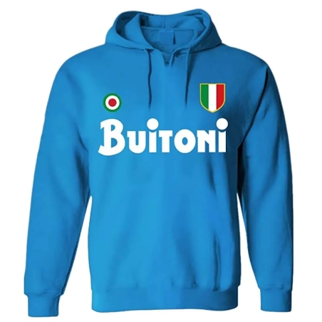 Felpa Buitoni Maradona Napoli TUTTE LE TAGLIE
