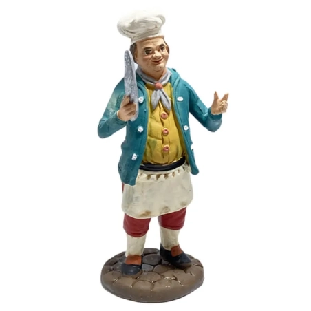 Cuoco in terracotta 12 cm