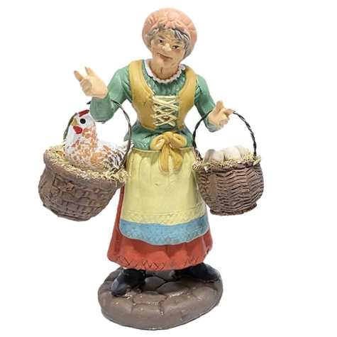 Ovaiola in terracotta 12 cm