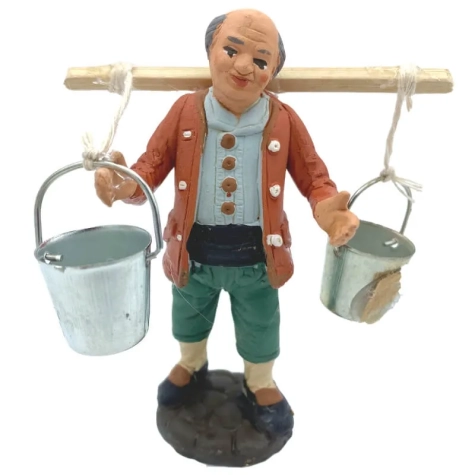 Uomo in terracotta 10 cm