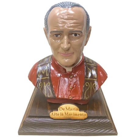 Busto Totò in terracotta 20 cm