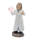 Statuetta Dottoressa o farmacista in terracotta 7 cm