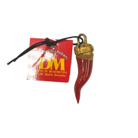 Corno imperiale in ceramica 4-5 cm