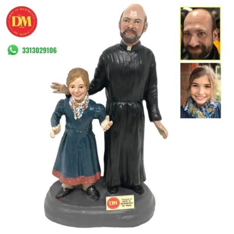 Statuina coppia personalizzata 20 cm