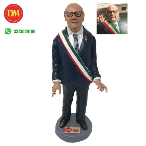 Statuina con il tuo volto da 50 cm
