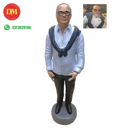 Statuina con il tuo volto da 30 cm