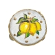 Tamburello da 4.5 cm con dipinto dei Limoni in scatola regalo