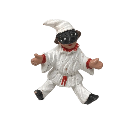 50 Pulcinella in terracotta con magnete