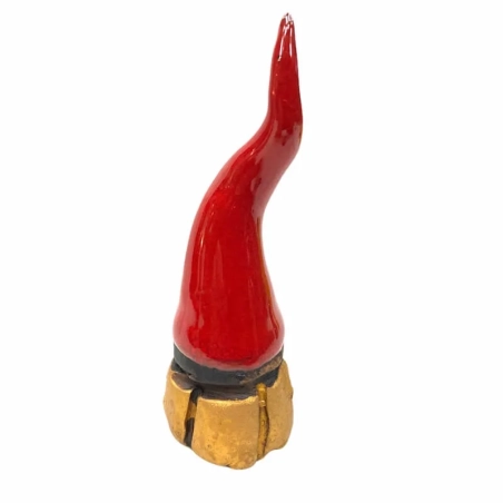 Corno borbone ceramica da tavolo in scatola regalo 9-10 cm