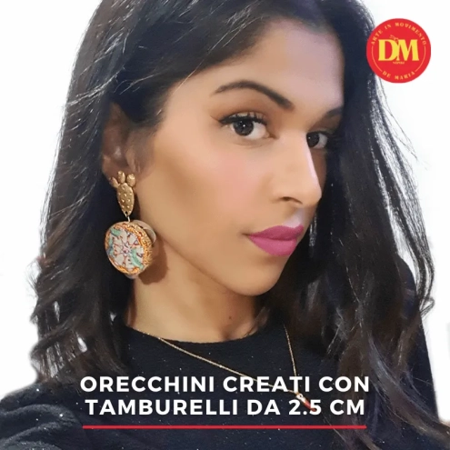 Coppia di Tamburelli 2.5 cm