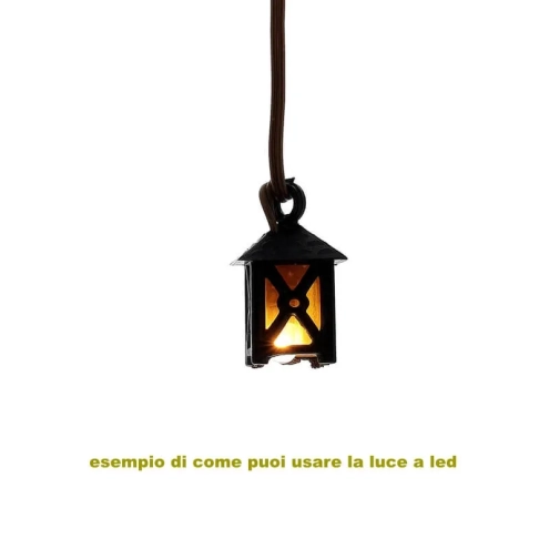 Luce LED bianco caldo 9-12 v