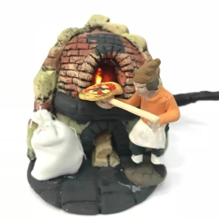 Luce LED rosso per forno presepe 9-12 v
