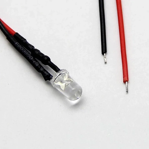 Luce LED rosso per forno presepe 9-12 v