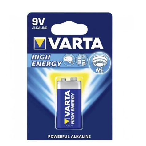 Pila 9 Volt per Dispositivo Effetto Fumo