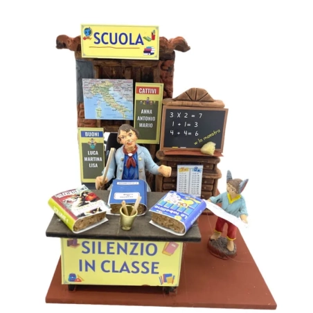 Scuola maestro in movimento 10 cm