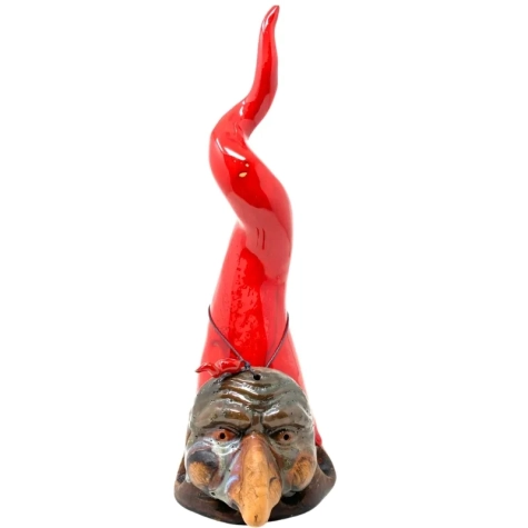 Pulcicorno antico in ceramica da tavolo 30 cm