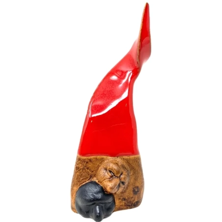 Corno futuristico in ceramica da tavolo 12 cm