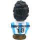 Busto di Maradona Argentina in ceramica 13 cm