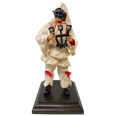 Pulcinella stile 700 con putipù 15 cm