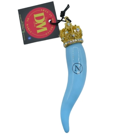 Corno luxury Napoli in ceramica 7 cm
