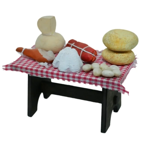 Banchetto con salumi per pastori da 7 a 10 cm