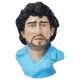 Busto di Maradona in terracotta 30 cm