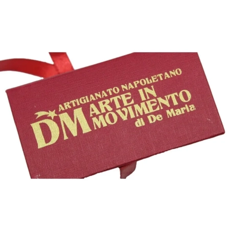 Corno imperiale rosso in ceramica da tavolo 115-17 cm