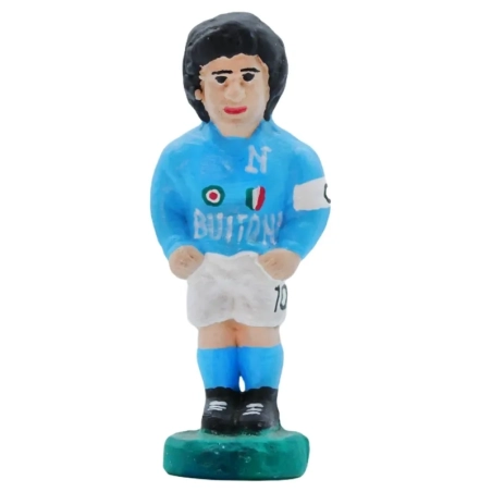 Statuetta Maradona in terracotta 6 cm