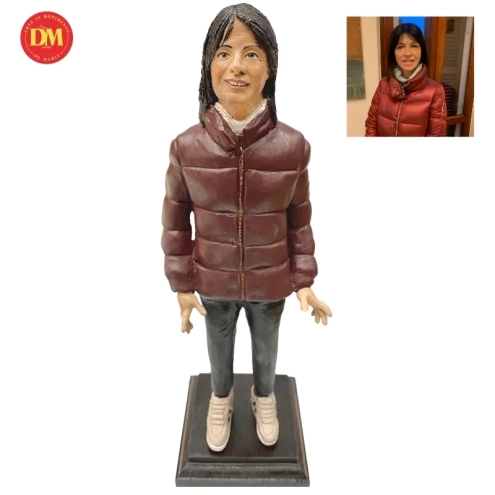 Statuina con il tuo volto da 30 cm