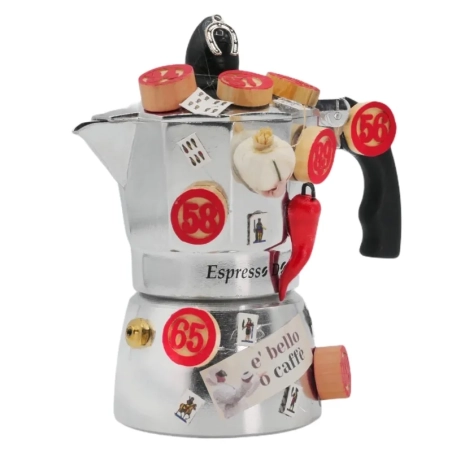 Caffettiera moka reale idea regalo 18 cm