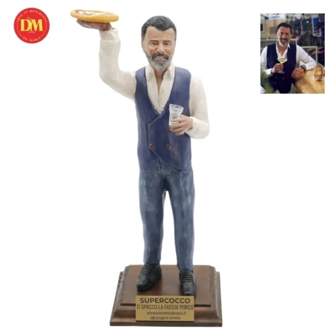 Statuina con il tuo volto da 50 cm