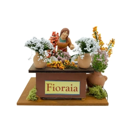 Venditrice Fioraia al banco 7 cm
