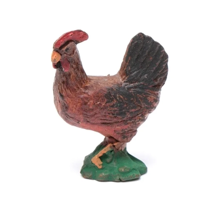 Gallo in terracotta per pastori da 12 e 15 cm