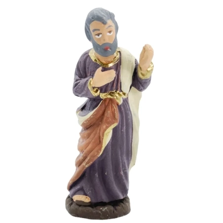San Giuseppe in terracotta 7 cm