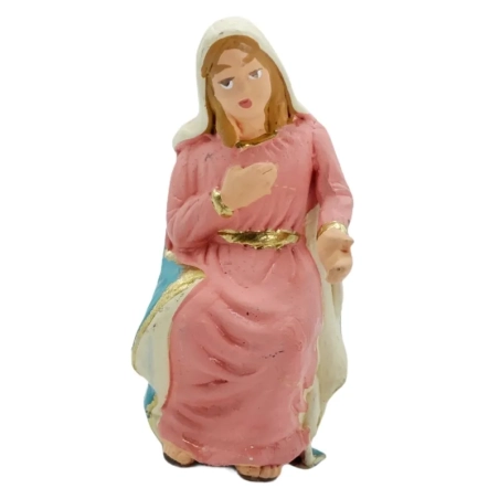 Madonna in terracotta 7 cm