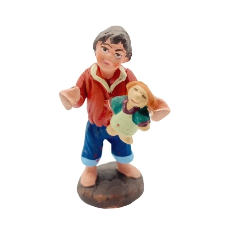 Bambino in terracotta 10 cm