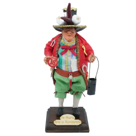Gobbo sicò scio con vestito nero 20 cm