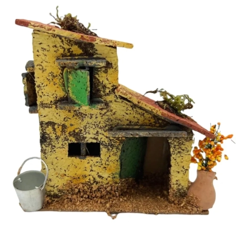 Casa in sughero con stalla 15 cm